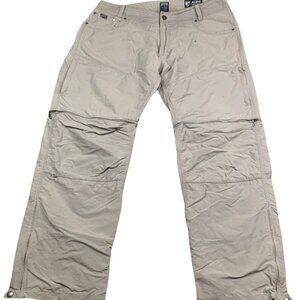 KÜHL Men's Liberator Convertible Pants – Utility Beige, Size 38x30